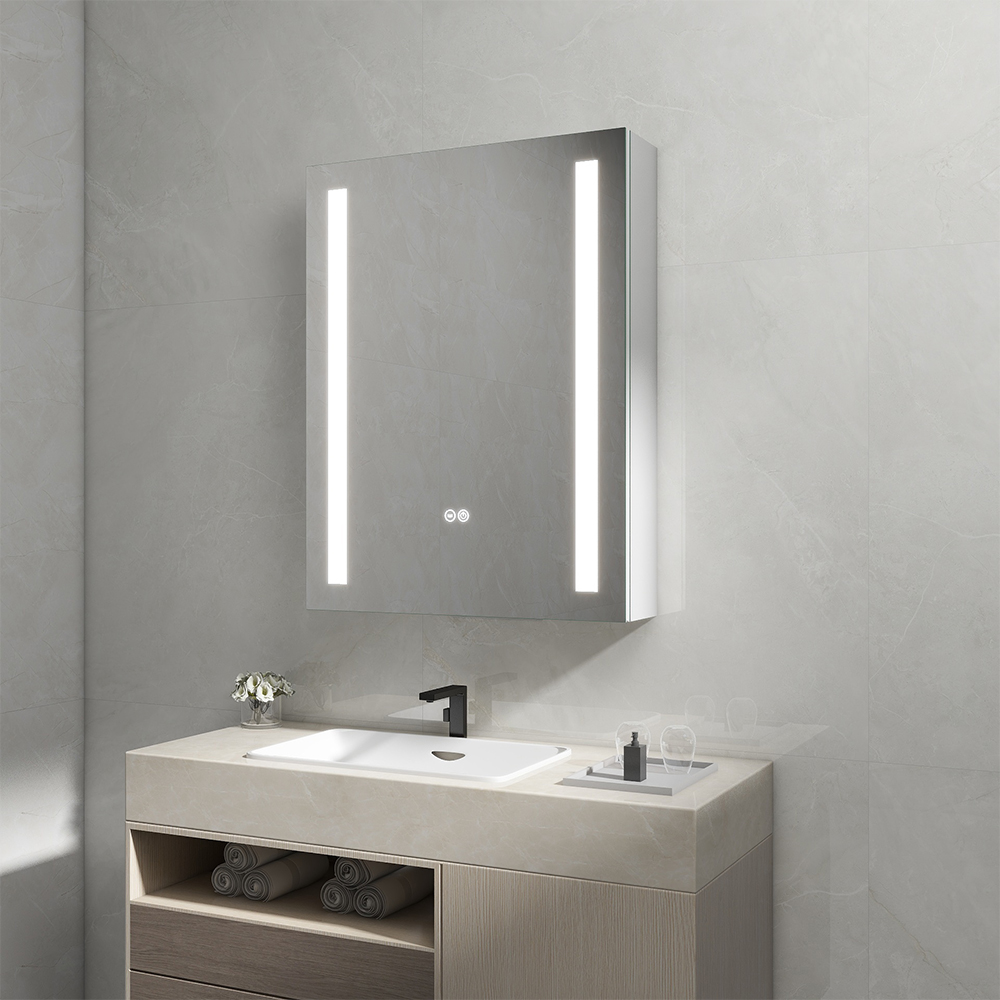 Surface and Recessed Mount Mirror Cabinet