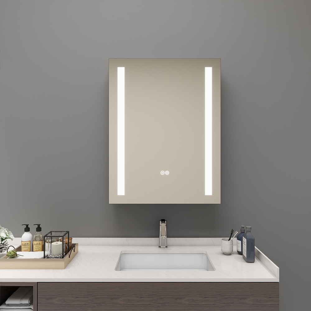 Surface and Recessed Mount Mirror Cabinet