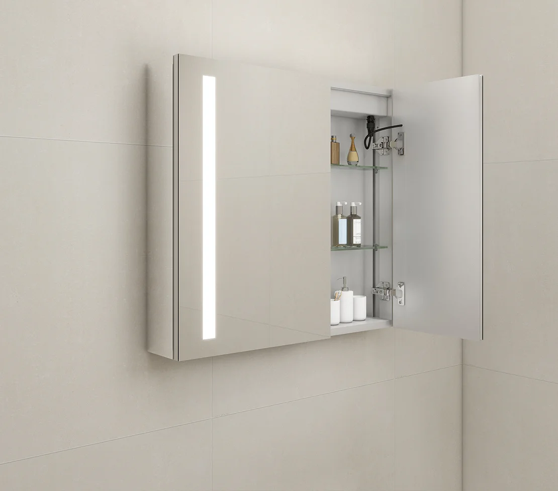 How Eternamir Bath's Anti Fog Bathroom Mirror Cabinets Work