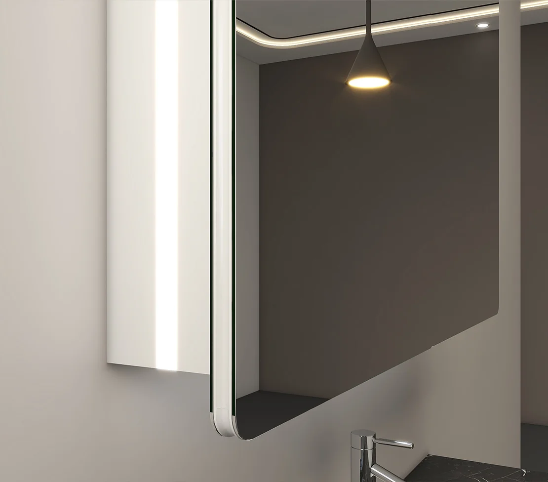 Elevate Your Home Design with Illuminated Bathroom Cabinet Innovations