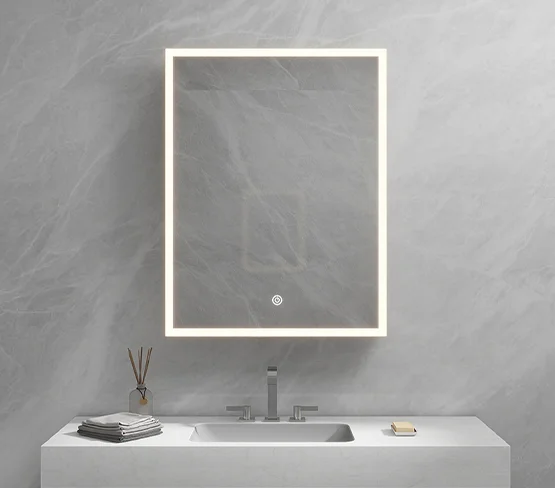 Creative Uses for a Backlit Bathroom Mirror Medicine Cabinet