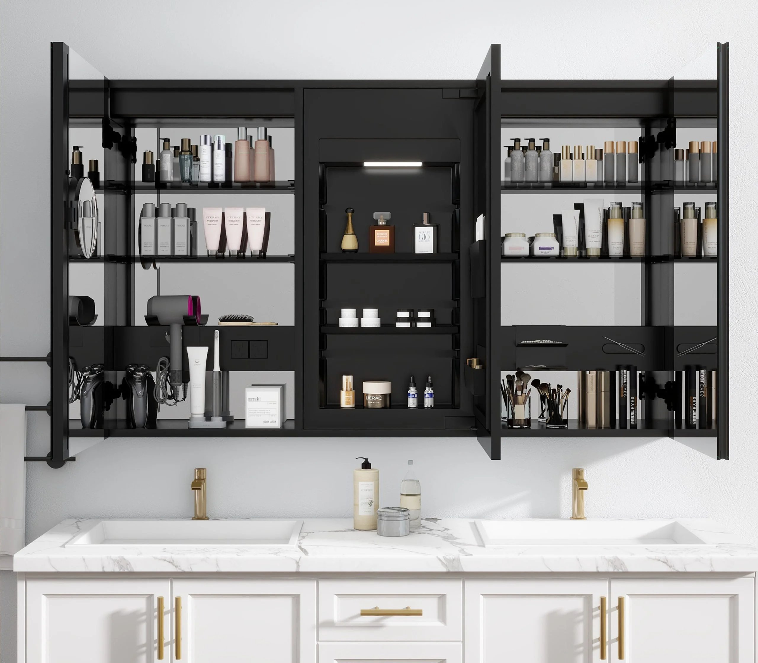 Mirror Bathroom with Storage: Enhance Functionality and Style