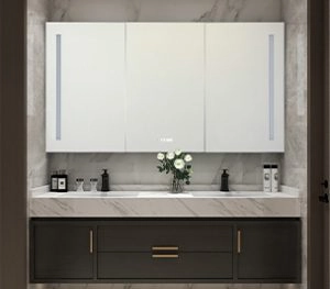 Classic 3 Doors Mirror Cabinet
