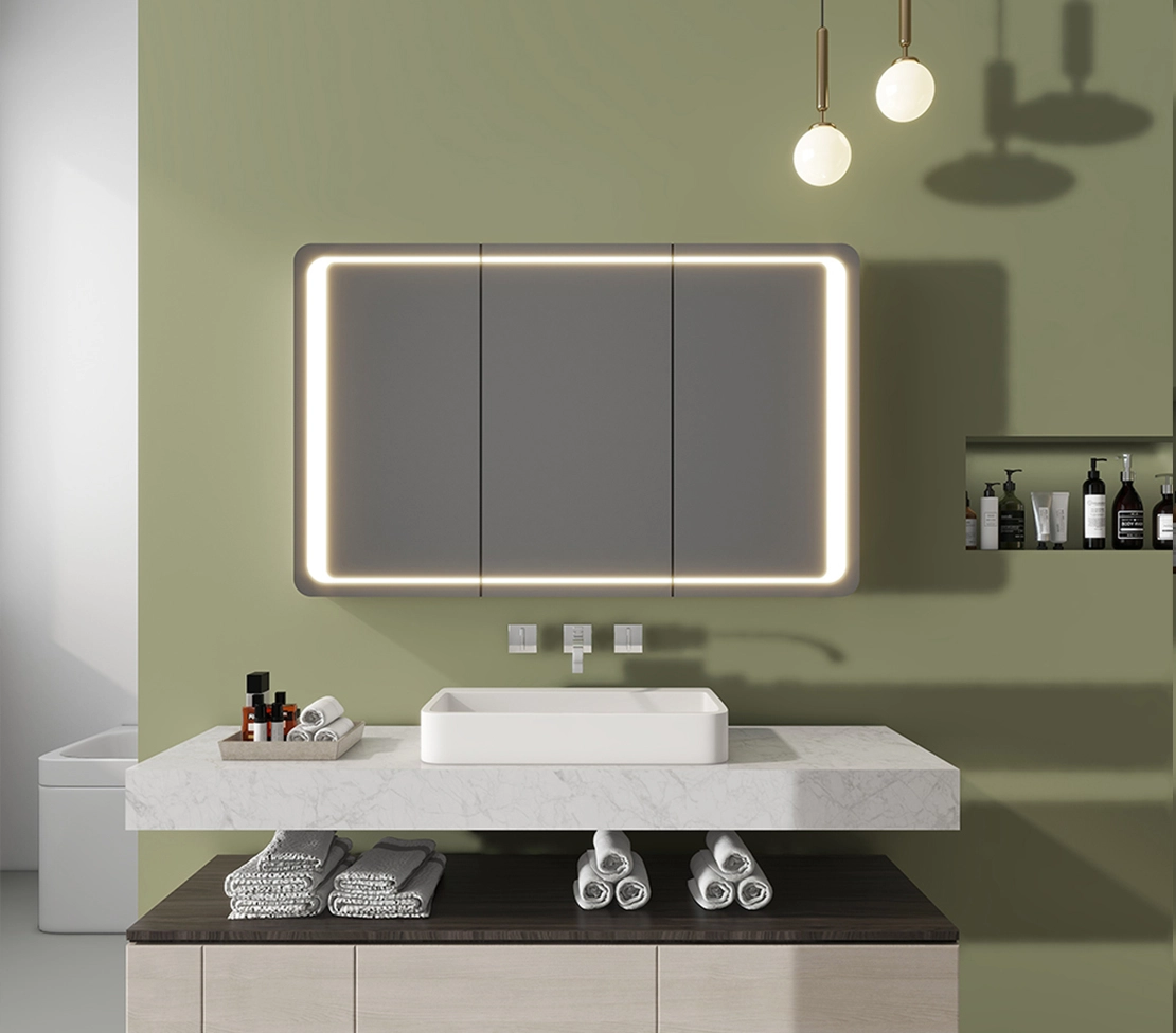 Delving into the Practical Uses of Vanity Mirrors with Lights and Cabinet