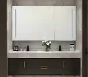 Classic 3 Doors Mirror Cabinet 9231
