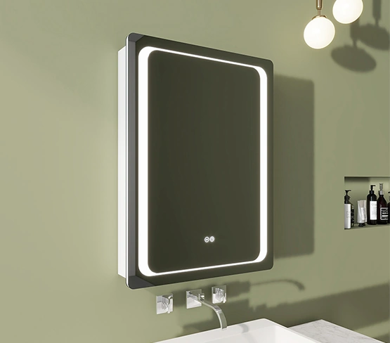 LED Mirror Cabinet With Hidden Wires 871-2