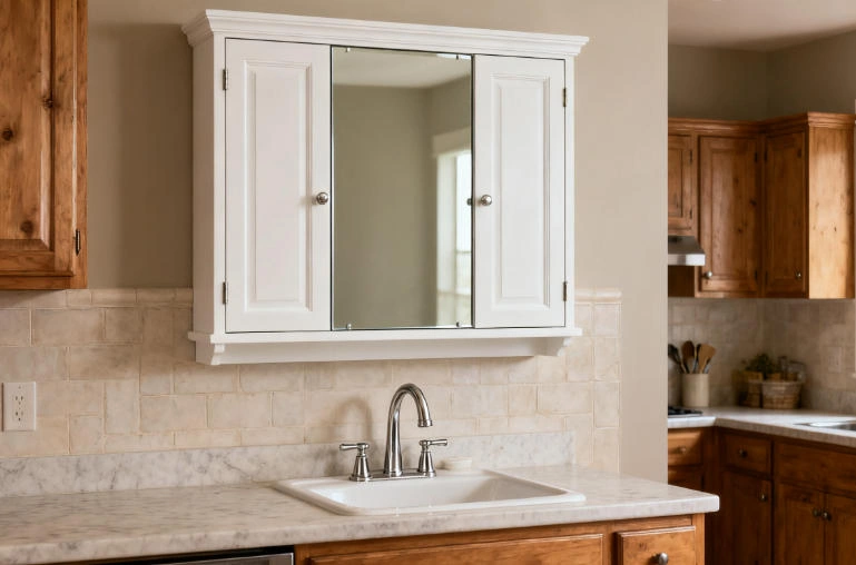 Transform Your Kitchen with Antique White Medicine Cabinet Designs