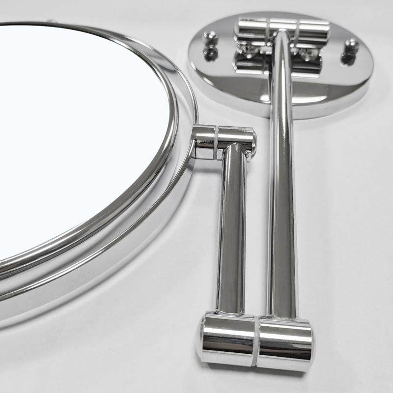 Wall Mounted Lighted 5x Makeup Mirror