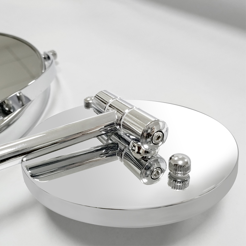 Wall Mounted Lighted 5x Makeup Mirror