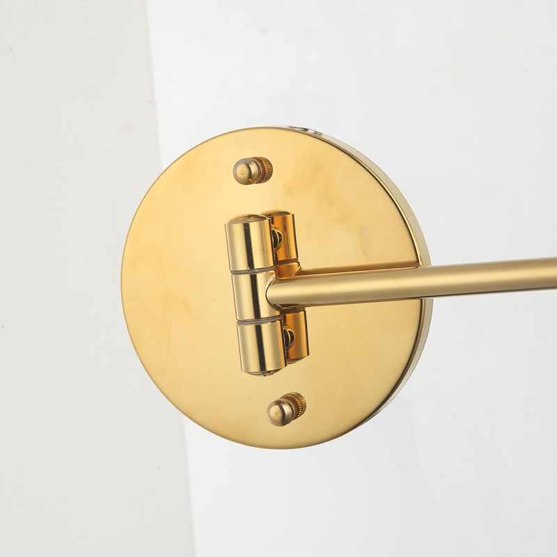 Wall Mounted Lighted 5x Makeup Mirror