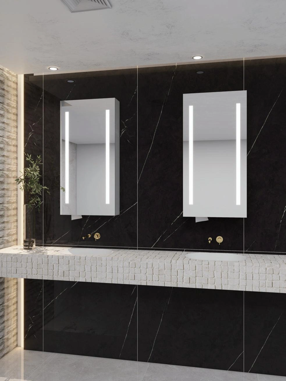 Best Small Bathroom Medicine Cabinet Mirrors with Lights to Maximize Space