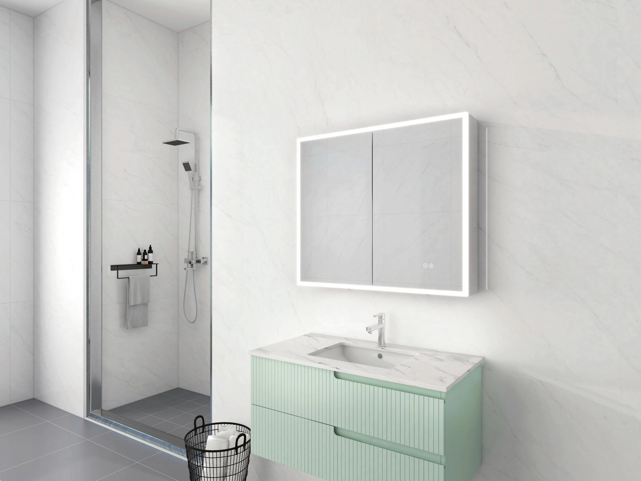 How Anti-Fog Medicine Cabinet Mirrors with LED Lighting Improve Daily Use