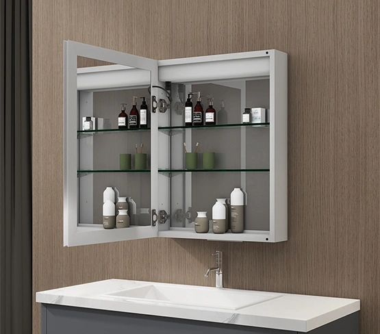 Bathroom Mirror Cabinet With Light All Around 942-3