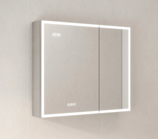 Soft Close LED Mirror Cabinet 942 DS 2