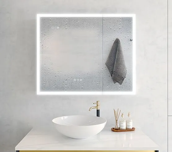 recessed mounted medicine cabinet
