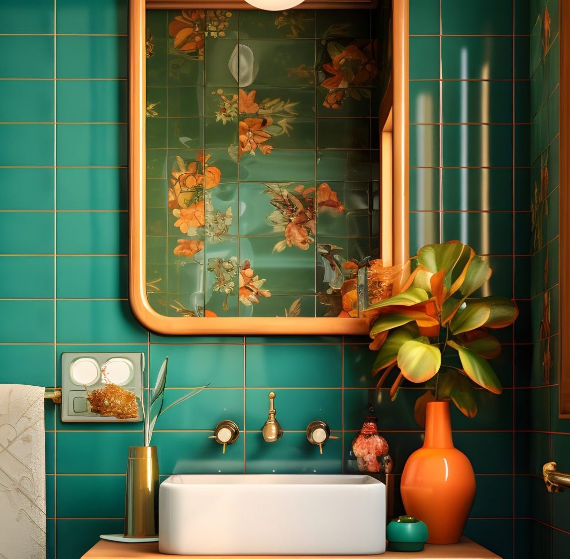 Art Deco Medicine Cabinets: Geometric Design with Modern Bathroom Functionality