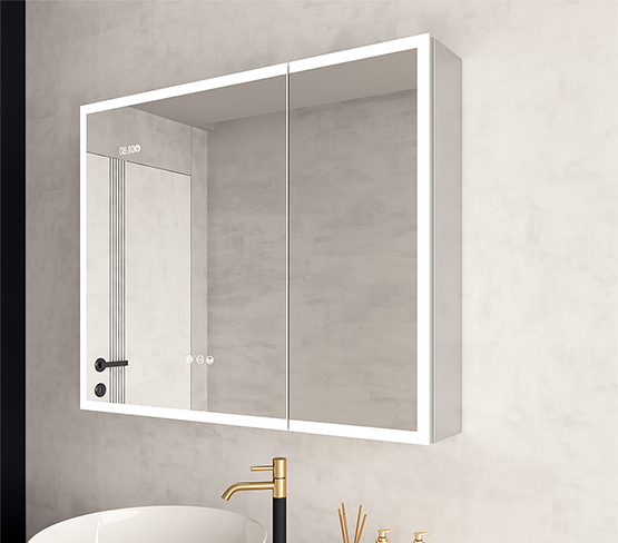 recessed mounted medicine cabinet