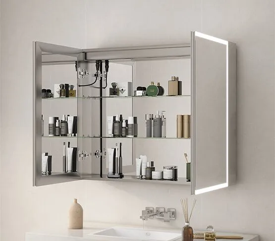 surface and recessed medicine cabinets