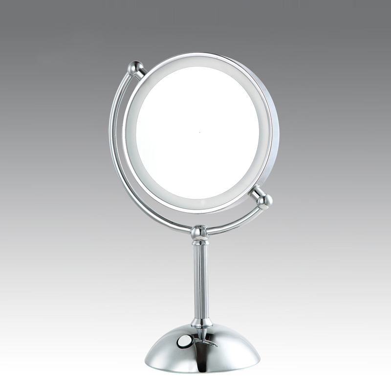 Elegant Lighted Makeup Mirror with 10X Magnification