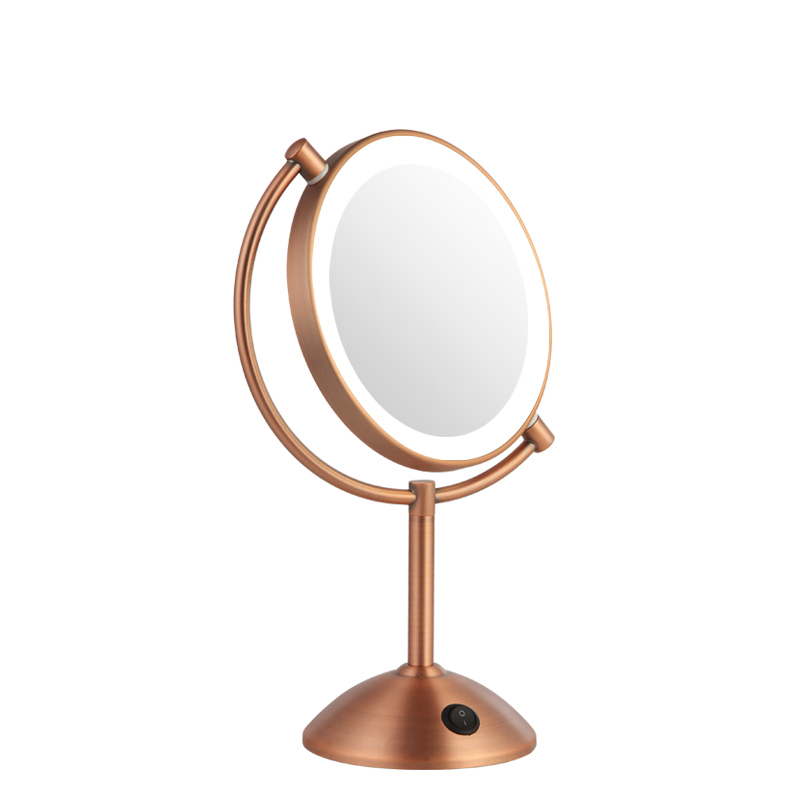 Elegant Lighted Makeup Mirror with 10X Magnification