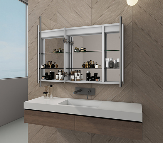 The Future of Bathroom Luxury: Bluetooth-Enabled and Illuminated Mirror Cabinets with Shaver Sockets