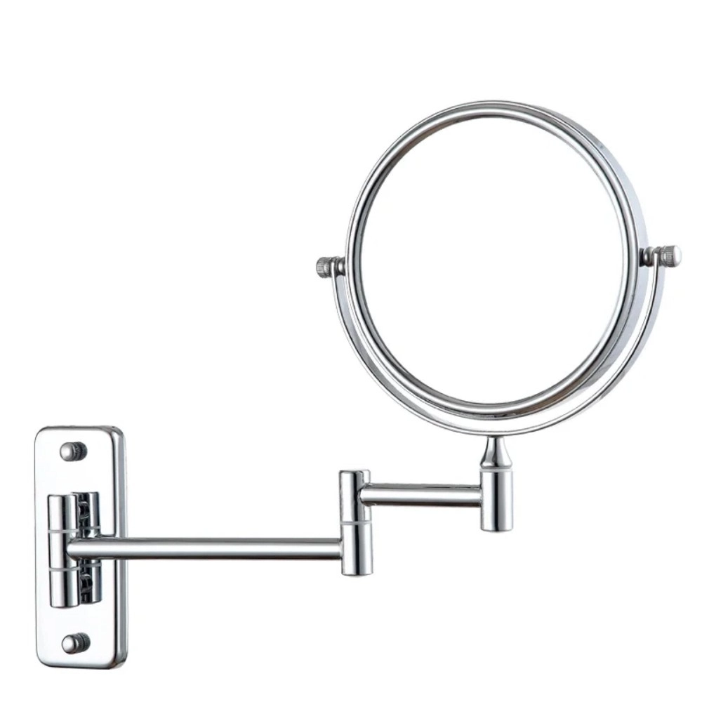 3Lighted Wall Mounted Makeup Mirror with Magnification & Extendable Arm 1