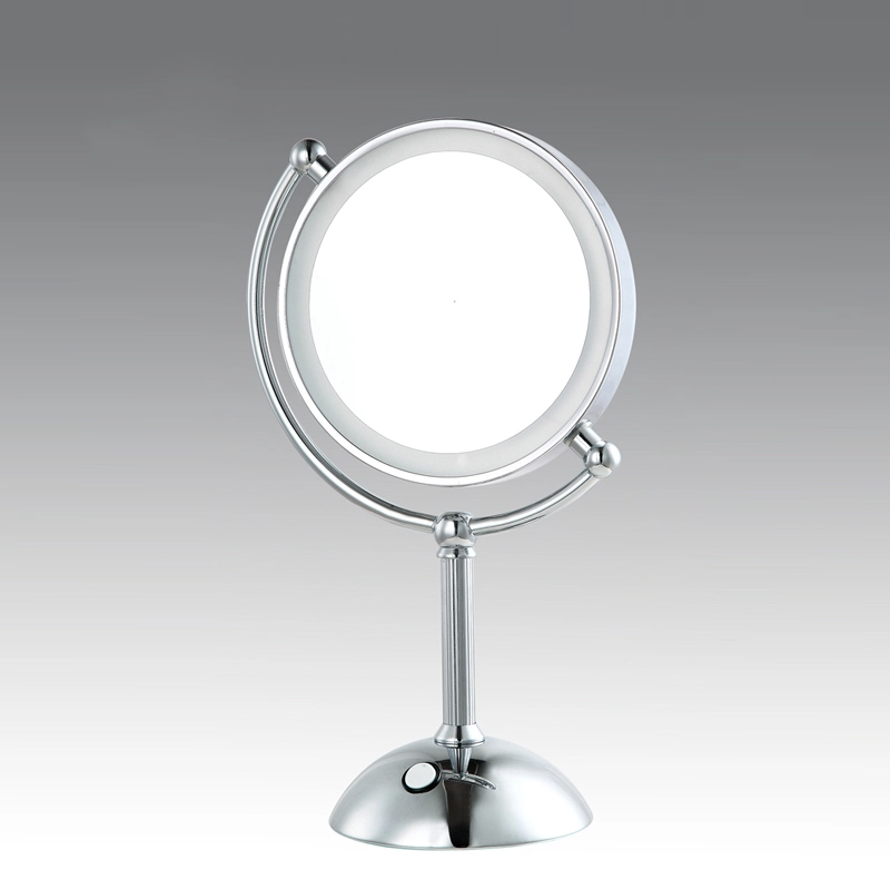 Elegant Lighted Makeup Mirror with 10X Magnification