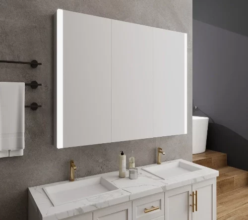 Wood Medicine Cabinet with Lights: Combining Style and Utility