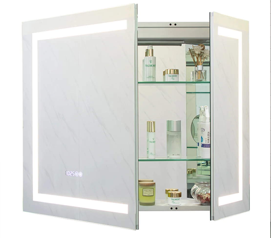 2 Doors Bathroom Mirror Cabinet 932-1