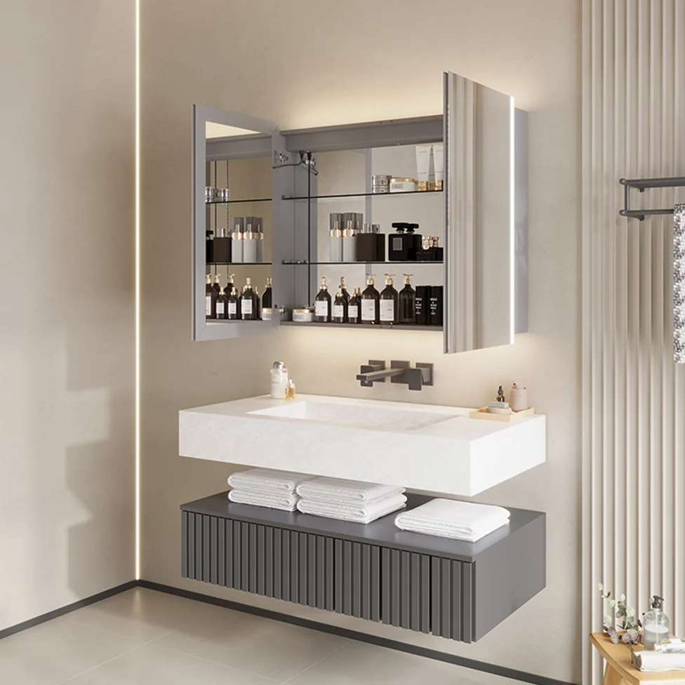 Energy Saving Medicine Cabinet with Mirror and Lights for Hotels