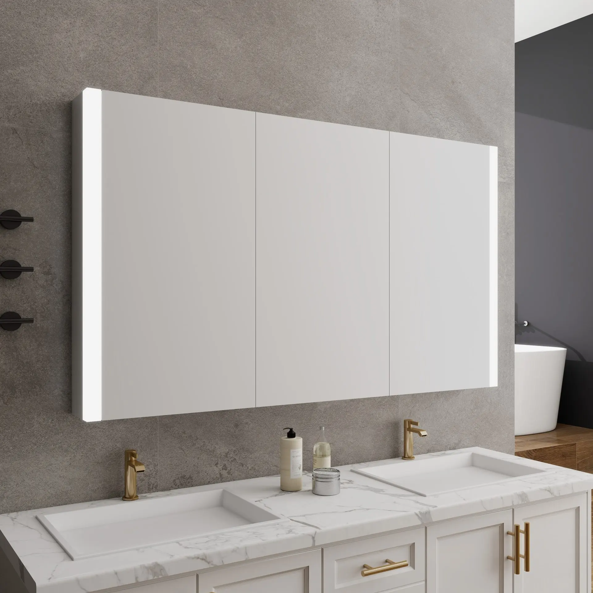 Bathroom Mirror Cabinet with Sliding Door: Optimize Storage and Aesthetics