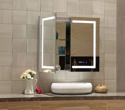 Bathroom Mirror Cabinet with Sliding Door: Optimize Storage and Aesthetics