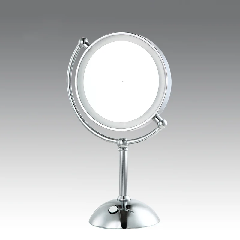 Countertop Lighted Makeup Mirrors: 5X vs 10X Magnification Guide